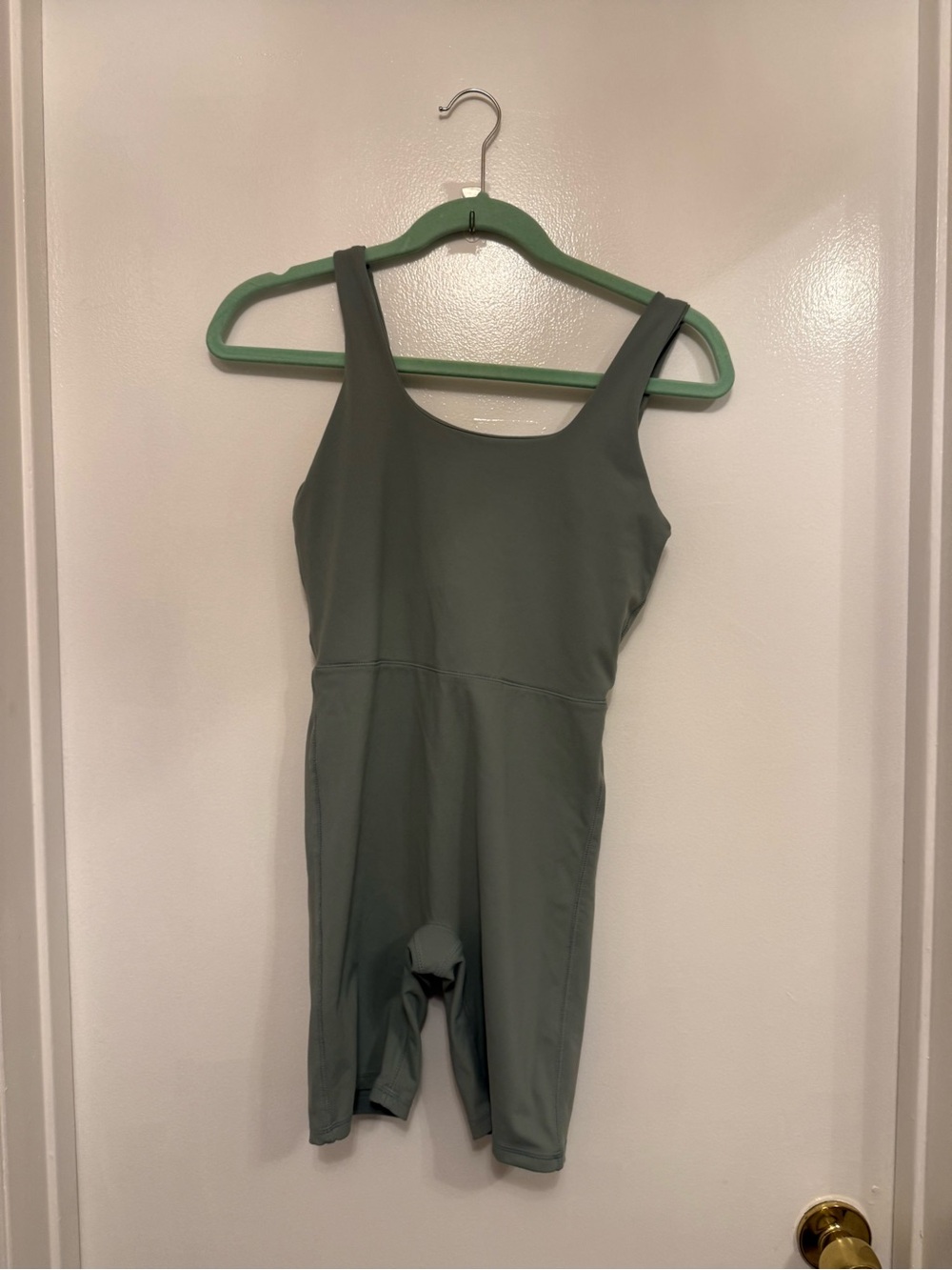 GAP Sage Green Athletic Romper
